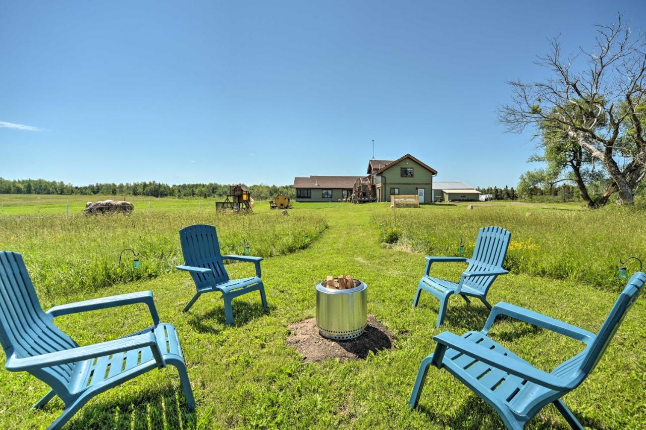 Duluth Studio With Fire Pit On Working Horse Farm! Extérieur photo